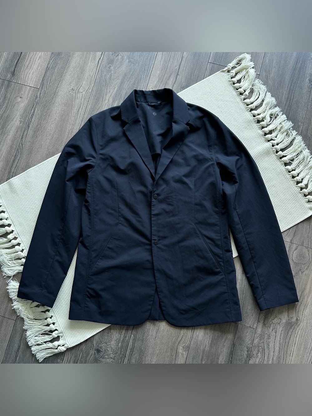 Lululemon New Venture Slim Cut Navy Blue Blazer